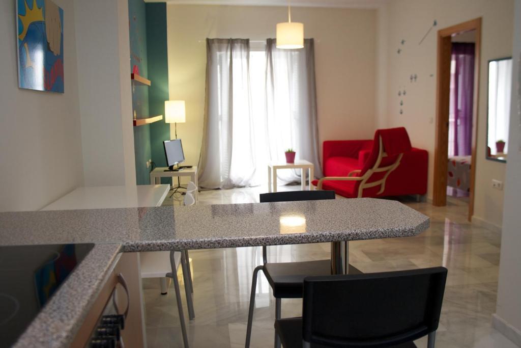 Apartamentos Canasteros Malaga Ruang foto